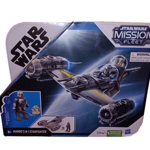 Star Wars Mission Fleet Mando's N-1 Starfighter Toy